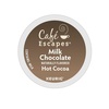 image:imageCafe Escapes Dark Chocolate Hot Cocoa Keurig SingleServe KCup Pods 96 CountMilk Chocolate