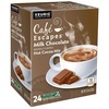 image:imageCafe Escapes Dark Chocolate Hot Cocoa Keurig SingleServe KCup Pods 96 CountMilk Chocolate