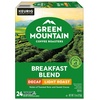 image:imageGreen Mountain Coffee Breakfast Blend Decaf Keurig SingleServe KCup pods Light Roast Coffee 96 CountDecaf Breakfast Blend
