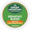 image:imageGreen Mountain Coffee Breakfast Blend Decaf Keurig SingleServe KCup pods Light Roast Coffee 96 CountDecaf Breakfast Blend