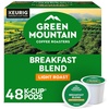 image:imageGreen Mountain Coffee Roasters Our Blend Keurig SingleServe KCup Pods Light Roast Coffee 96 CountBreakfast Blend