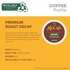 image:imageMcCafe Premium Roast Decaf Coffee Single Serve Keurig KCup Pods Decaffeinated 96 Count 4 Packs of 24Premium Roast