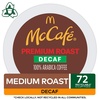 image:imageMcCafe Premium Roast Decaf Coffee Single Serve Keurig KCup Pods Decaffeinated 96 Count 4 Packs of 24Premium Roast