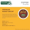 image:imageMcCafe Premium Roast Decaf Coffee Single Serve Keurig KCup Pods Decaffeinated 96 Count 4 Packs of 24Premium Roast