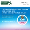 image:imageThe Original Donut Shop Iced Refreshers Watermelon Breeze Flavor Keurig Single Serve KCup Pods Brew Over Ice 20 CountDragonfruit Lemonade