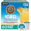 image:imageThe Original Donut Shop Iced Refreshers Watermelon Breeze Flavor Keurig Single Serve KCup Pods Brew Over Ice 20 CountPineapple Passionfruit Refresher