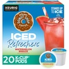 image:imageThe Original Donut Shop Iced Refreshers Watermelon Breeze Flavor Keurig Single Serve KCup Pods Brew Over Ice 20 CountWatermelon Breeze