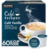 image:imageCafe Escapes Dark Chocolate Hot Cocoa Keurig SingleServe KCup Pods 96 CountCaf Vanilla