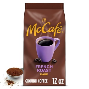 image:imageMcCafe Colombian Ground Coffee MediumDark Roast Mild Fruity Flavors Premium Quality Responsibly Sourced Kosher Certified 22oz BagFrench Roast