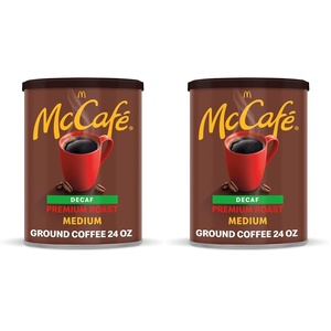 image:imageMcCafe Premium Roast Decaf Ground Coffee Medium Roast Decaffeinated Premium Quality Responsibly Sourced Kosher Certified 22oz BagPremium Roast