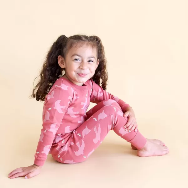 PARADE My Jammies Organic Kids Matching PajamasRose Doves