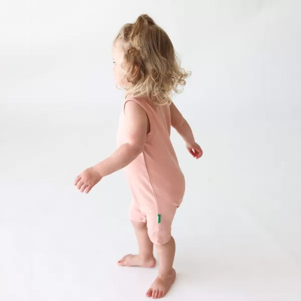 PARADE Organic Tank Rompers  EssentialsDusty Pink