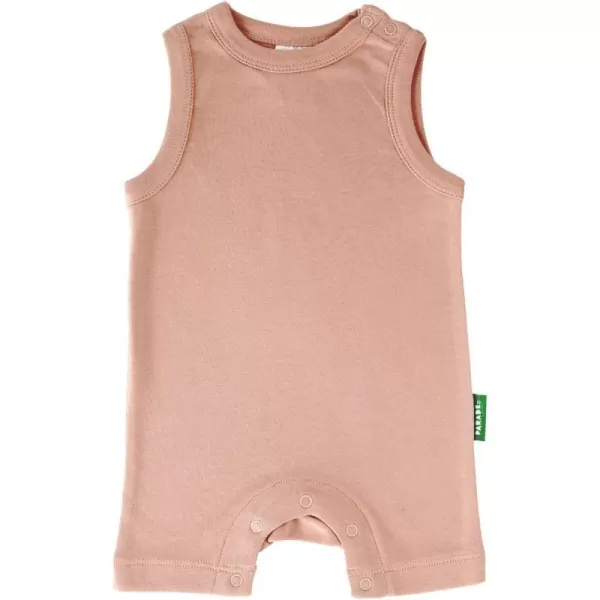 PARADE Organic Tank Rompers  EssentialsDusty Pink