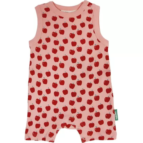 PARADE Tank Rompers  Signature Prints Coral Apples 612 MonthsPARADE Tank Rompers  Signature Prints Coral Apples 612 Months