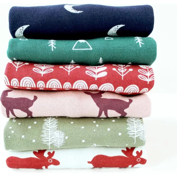 PARADE Organic My Jammies Matching Holiday PajamasScandi Tulips