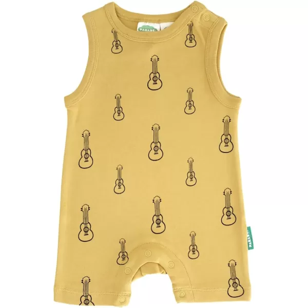 PARADE Organic Tank Rompers  Signature PrintsPineapples