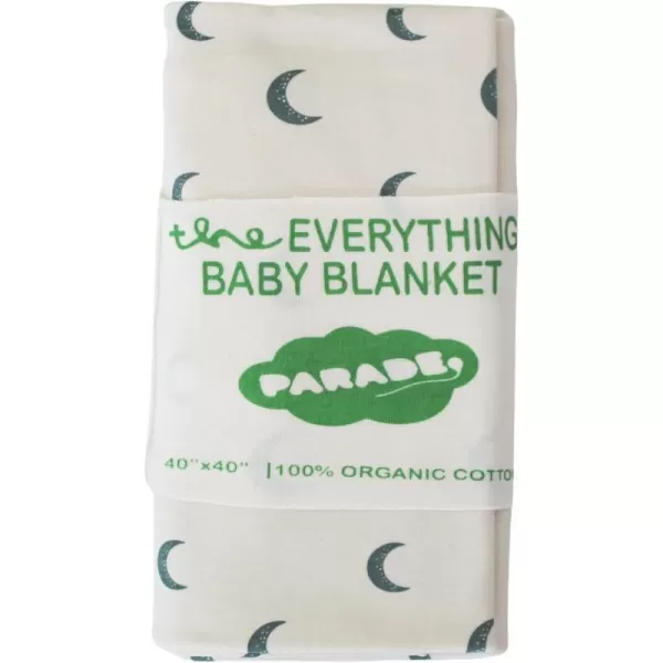 PARADE Everything Organic Baby BlanketBlue Moons