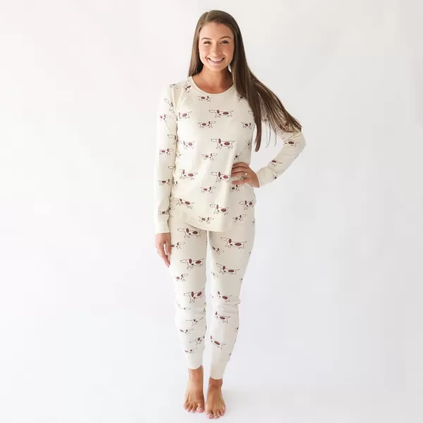 PARADE Organic Womens Pajama SetDogs