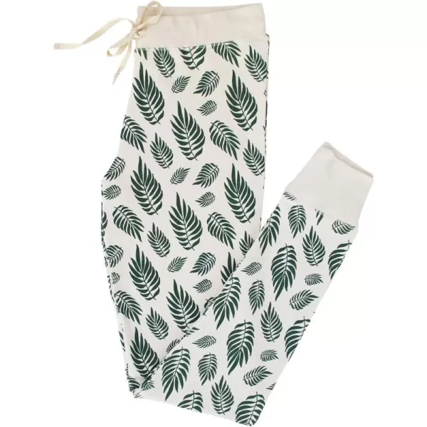 PARADE Organic Womens Pajama Pants  JoggerPalm Leaves