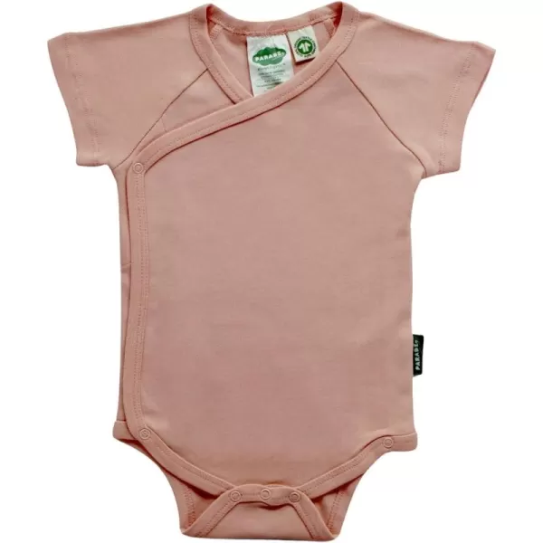 PARADE Organic Wrap Bodysuit  Essentials Short Sleeve