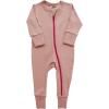imagePARADE Organic Essentials 2Way Zip Romper  Long SleeveDusty Pink