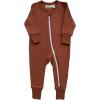 imagePARADE Organic Essentials 2Way Zip Romper  Long SleeveDusty Pink