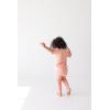 imagePARADE Organic Essentials 2Way Zip Romper  Short SleeveDusty Pink