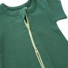 imagePARADE Organic Essentials 2Way Zip Romper  Short SleeveEmerald Green