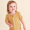 imagePARADE Organic Essentials 2Way Zip Romper  Short SleeveHoney