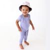 imagePARADE Organic Essentials 2Way Zip Romper  Short SleeveLilac