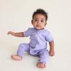 imagePARADE Organic Essentials 2Way Zip Romper  Short SleeveLilac