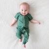 imagePARADE Organic Essentials 2Way Zip Romper  Short SleeveOlive Green