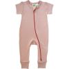 imagePARADE Organic Essentials 2Way Zip Romper  Short SleeveOlive Green