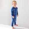 imagePARADE Organic Signature Print 2Way Zip Romper  Long Sleeve  Brown  Unisex  Infant  NewbornToddlerClouds