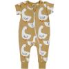 imagePARADE Organic Signature Print 2Way Zip Romper Short SleeveGoose