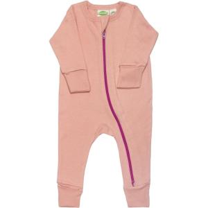 imagePARADE Organic Essentials 2Way Zip Romper  Long SleeveDusty Pink