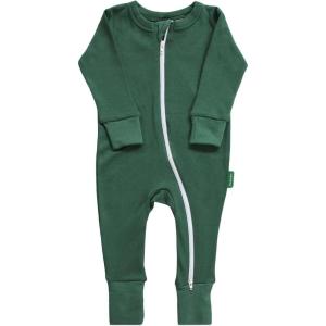 imagePARADE Organic Essentials 2Way Zip Romper  Long SleeveEmerald