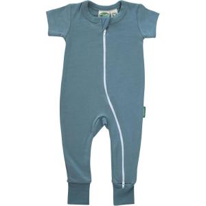 imagePARADE Organic Essentials 2Way Zip Romper  Short SleeveOcean