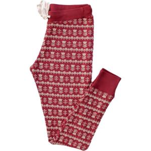imagePARADE Organic Womens Pajamas  HolidayScandi Tulips  Womens Pants