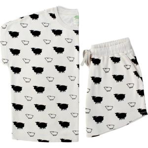 imagePARADE Organic Womens Pajamas  ShortSheep