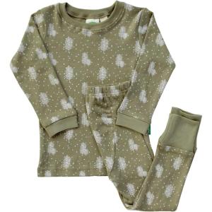 imagePARADE quotMy Jammies Organic Kids Pajamas  HolidayWinter Trees