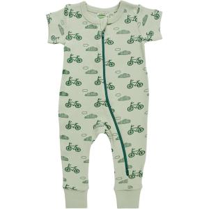 imagePARADE Organic Signature Print 2Way Zip Romper Short SleeveBicycles