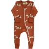 imagePARADE Organic Signature Print 2Way Zip Romper  Long SleeveDogs