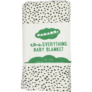 imagePARADE Everything Organic Baby Blanket Black Pebble