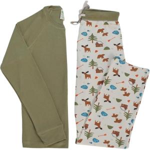imagePARADE Organic UnisexMens Pajamas  HolidayOh Canada  UnisexMens Set