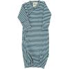imagePARADE Kimono Gowns  Essentials Stripes Teal 03 Months
