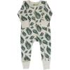 imagePARADE Organic Signature Print 2Way Zip Romper  Long SleevePalm Leaves