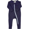 imagePARADE Organic Essentials 2Way Zip Romper  Long SleeveNavy