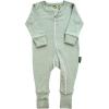 imagePARADE Organic Snuggle Soft Melange 2Way Zipper RomperHoney Melange