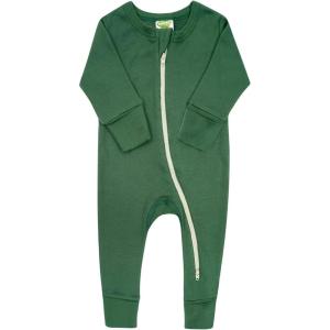imagePARADE Organic Essentials 2Way Zip Romper  Long SleeveEmerald